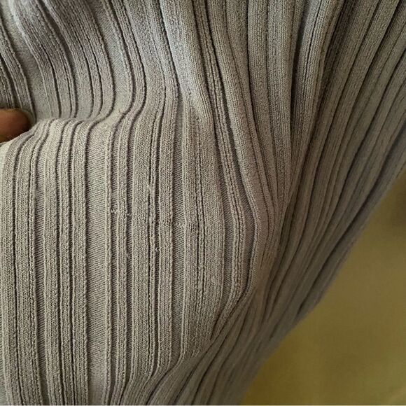 LPA Delaire knit midi dress skirt top button off dusty Purple Revolve NWT XL - Picture 10 of 10